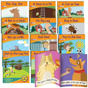 Junior Learning Letters + Sounds Phase 2 Set 1 Fiction, Leveled Reading Books JL381